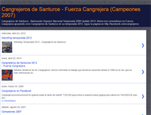 Tablet Screenshot of cangrejeros.blogspot.com