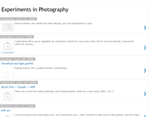 Tablet Screenshot of myphotographyexperiments.blogspot.com
