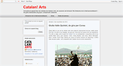 Desktop Screenshot of catalanarts.blogspot.com