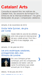 Mobile Screenshot of catalanarts.blogspot.com