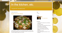 Desktop Screenshot of inthekitchenetc.blogspot.com