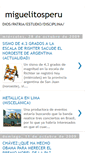 Mobile Screenshot of miguelitosperu.blogspot.com