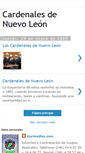Mobile Screenshot of cardenalesdenuevoleon.blogspot.com