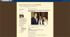 Desktop Screenshot of event-experience.blogspot.com