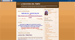 Desktop Screenshot of macchinadeltempo.blogspot.com