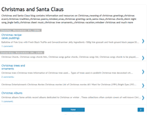 Tablet Screenshot of christmas-santa.blogspot.com