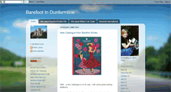 Desktop Screenshot of barefootindunfermline.blogspot.com