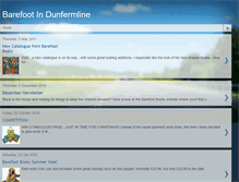 Tablet Screenshot of barefootindunfermline.blogspot.com