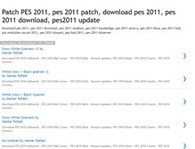 Tablet Screenshot of patch-pes-2011.blogspot.com