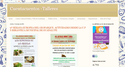 Desktop Screenshot of culturaguadalupe-cuentacuentos.blogspot.com