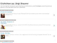 Tablet Screenshot of joergsbrauerei.blogspot.com