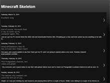 Tablet Screenshot of minecraftskeleton.blogspot.com