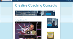 Desktop Screenshot of creativecoachingconcepts.blogspot.com