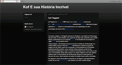 Desktop Screenshot of kofhistoria.blogspot.com