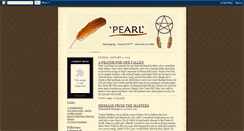 Desktop Screenshot of findingpearl.blogspot.com