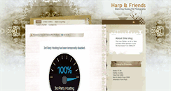 Desktop Screenshot of blackdogharp.blogspot.com