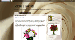Desktop Screenshot of feldisflorists.blogspot.com