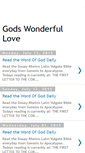 Mobile Screenshot of mybloggodswonderfullove.blogspot.com