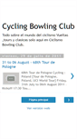 Mobile Screenshot of ciclismobowlingclub.blogspot.com