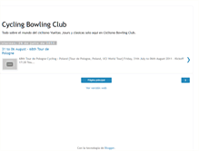 Tablet Screenshot of ciclismobowlingclub.blogspot.com