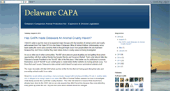 Desktop Screenshot of delawarecapa.blogspot.com