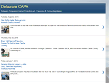 Tablet Screenshot of delawarecapa.blogspot.com