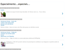 Tablet Screenshot of especialmenteespeciais-navegadora.blogspot.com