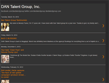 Tablet Screenshot of dantalentgroup.blogspot.com