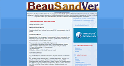 Desktop Screenshot of beausandverib.blogspot.com