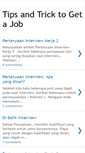 Mobile Screenshot of cepat-dapat-kerja.blogspot.com