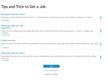 Tablet Screenshot of cepat-dapat-kerja.blogspot.com
