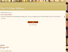 Tablet Screenshot of howtomakemillionsbiz.blogspot.com