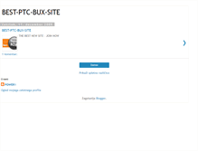 Tablet Screenshot of best-ptc-site-info.blogspot.com