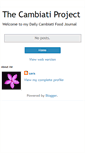 Mobile Screenshot of cambiatiproject.blogspot.com