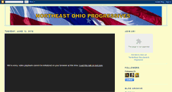 Desktop Screenshot of neohioprogressives.blogspot.com