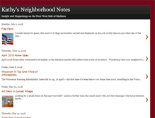 Tablet Screenshot of kathysneighborhoodnotes.blogspot.com