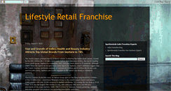 Desktop Screenshot of indiaretailfranchise.blogspot.com