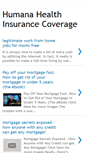 Mobile Screenshot of humana-health-insurance-coverage.blogspot.com