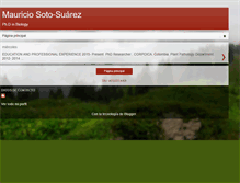 Tablet Screenshot of mauricio-soto-suarez.blogspot.com