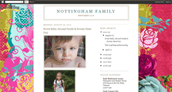 Desktop Screenshot of nottinghamfamily.blogspot.com