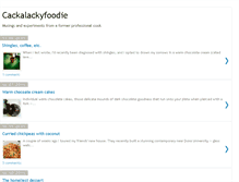 Tablet Screenshot of cackalackyfoodie.blogspot.com