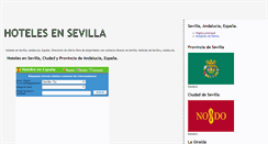 Desktop Screenshot of hotelesensevilla.blogspot.com