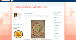 Desktop Screenshot of laurascraftyadventures.blogspot.com