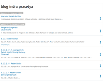 Tablet Screenshot of indraprasetya.blogspot.com