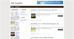 Desktop Screenshot of ads-template.blogspot.com