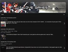 Tablet Screenshot of ilovegamesbr.blogspot.com