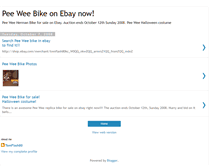 Tablet Screenshot of peeweebike.blogspot.com