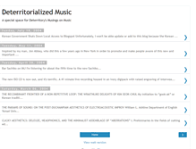 Tablet Screenshot of deterritorialized-music.blogspot.com