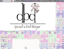 Tablet Screenshot of designbydanielle.blogspot.com