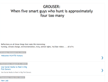 Tablet Screenshot of grousersolo.blogspot.com